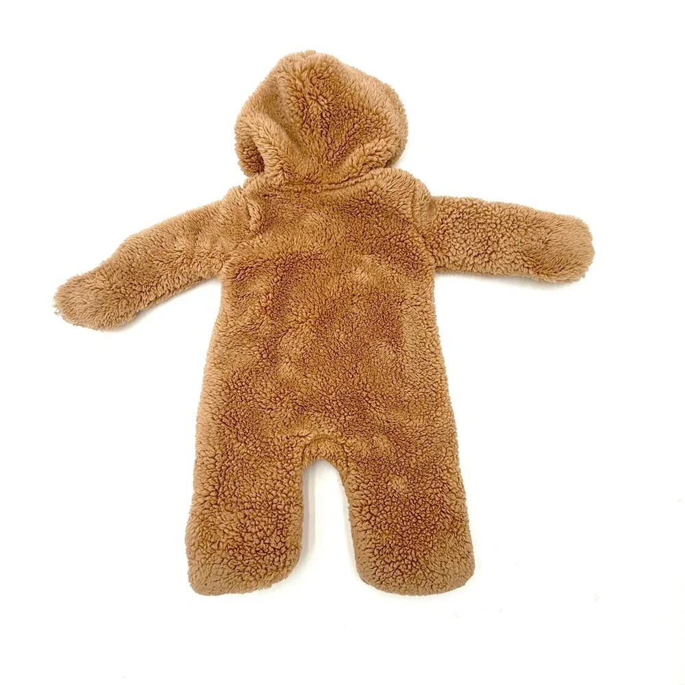 Nike Baby‎ Unisex Hooded Sherpa Coverall Size 3 Months Ships Next Day